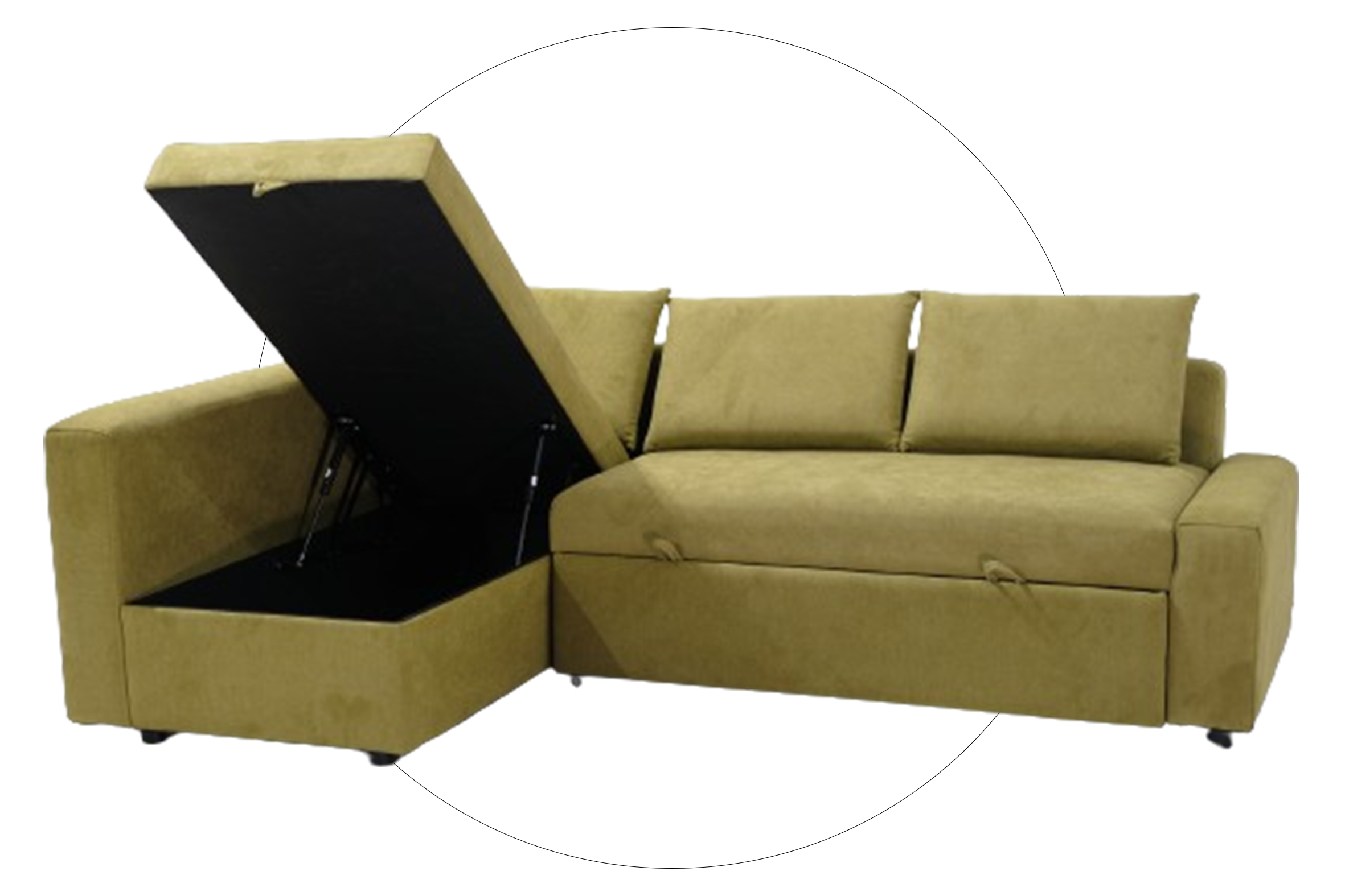 image of Jazz sofa and storage combo