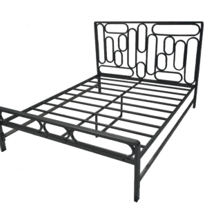 Celine All-Metal Queen Bed Frame – (60x75)